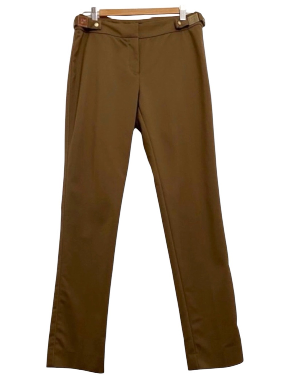 SANDRA Angelozzi beige trouser pants contemporary neutral tone contemporary 36